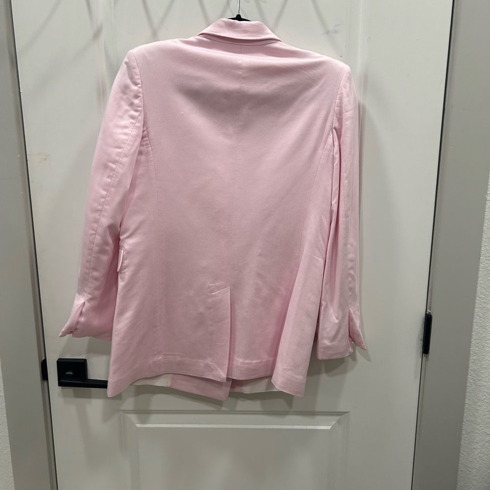 GAeLLE Paris Pink Blazer Suit Jacket Double Breasted - Picture 7 of 9